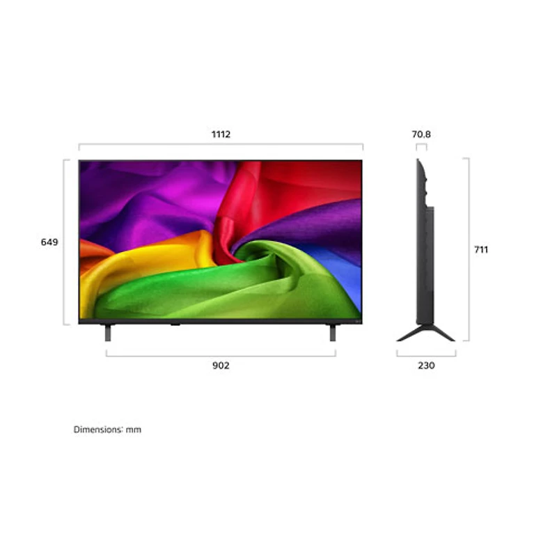 LG 50" NU700 4K UHD HDR LED webOS Smart TV (50NU700BPUA.ACC) - 2026