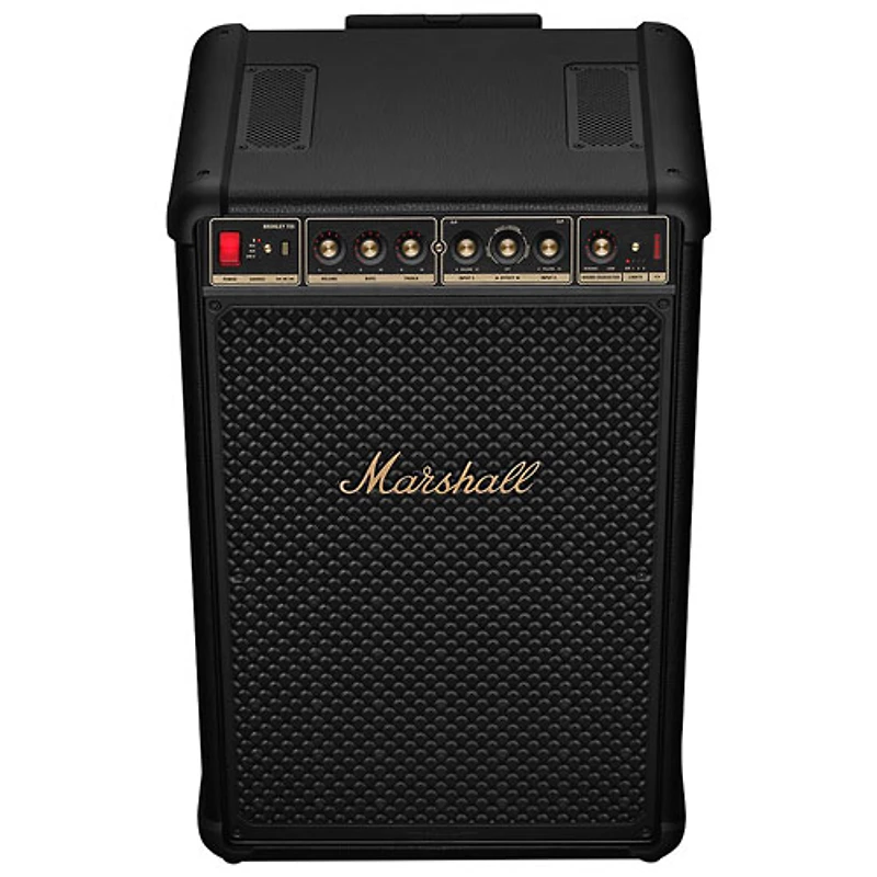 Marshall Bromley 750 Splashproof Bluetooth Wireless Party Speaker - Black / Brass