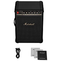 Marshall Bromley 450 Splashproof Bluetooth Wireless Party Speaker - Black / Brass