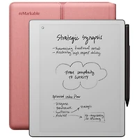 reMarkable Paper Pure Premium Bundle with Desert Pink Folio