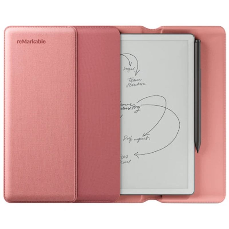 reMarkable Paper Pure Premium Bundle with Desert Pink Folio