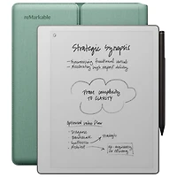 reMarkable Paper Pure Premium Bundle with Mist Green Folio