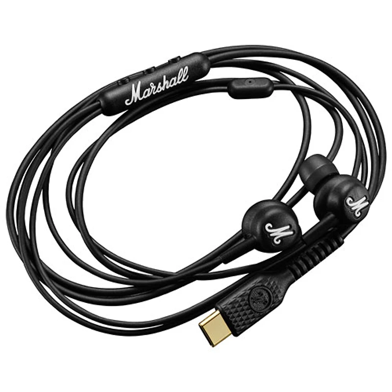 Marshall Mode In-Ear Earbuds with USB-C Connector -Black