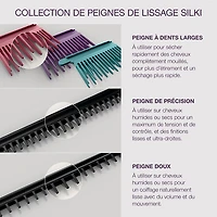 Shark SilkiPro Straight Wet-to-Dry Straightener & Rapid Blow Dryer - Purple