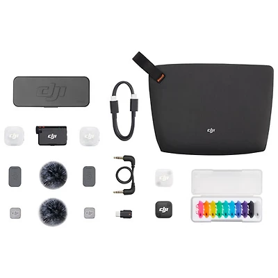 DJI Mic Mini 2 Wireless Microphone (2 TX + 1 RX)