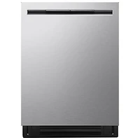 Lave-vaisselle encastrable 24 po 46 dB avec 3e panier de LG (LDNPQ555S) - Acier inoxydable
