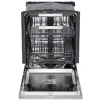Lave-vaisselle encastrable 24 po 46 dB avec 3e panier de LG (LDNPQ555S) - Acier inoxydable