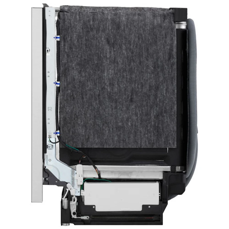 Lave-vaisselle encastrable 24 po 46 dB avec 3e panier de LG (LDNPQ555S) - Acier inoxydable
