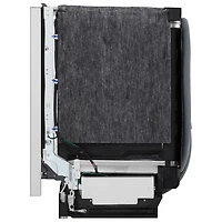 Lave-vaisselle encastrable 24 po 46 dB avec 3e panier de LG (LDNPQ555S) - Acier inoxydable