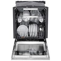 Lave-vaisselle encastrable 24 po 46 dB avec 3e panier de LG (LDNPQ555S) - Acier inoxydable