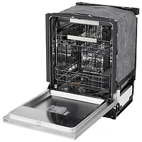 Lave-vaisselle encastrable 24 po 46 dB avec 3e panier de LG (LDNPQ555S) - Acier inoxydable