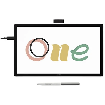 Wacom One 14 13.23" x 7.91" Graphic Tablet with Stylus (DTC141W0)