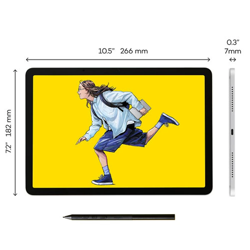 Tablette graphique 10,47 po x 7,17 po avec stylet MovinkPad de Wacom (DTHA116CL0Z)
