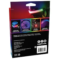 Brightz RGB LED Bicycle Helmet Light - Colour Select