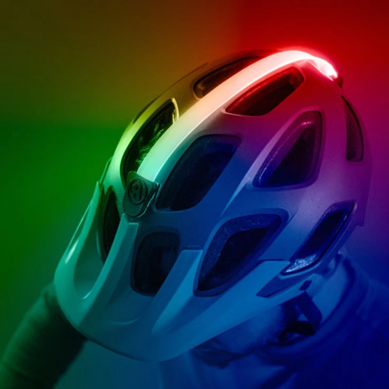 Brightz RGB LED Bicycle Helmet Light - Colour Select