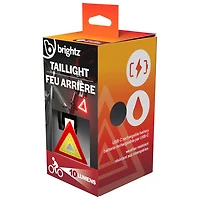 Brightz LED Triangle Bike Taillight (L6142-CA) - Red/Yellow