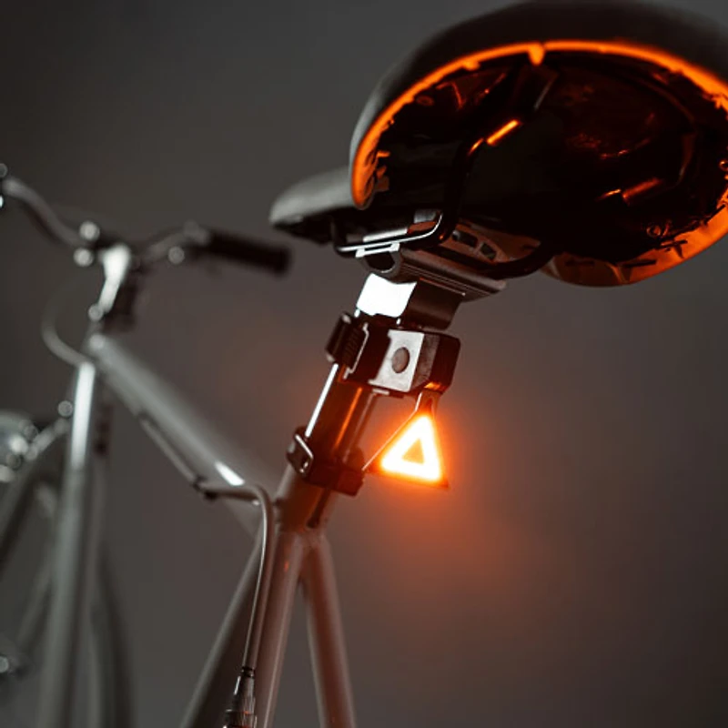 Brightz LED Triangle Bike Taillight (L6142-CA) - Red/Yellow