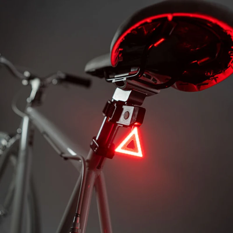 Brightz LED Triangle Bike Taillight (L6142-CA) - Red/Yellow