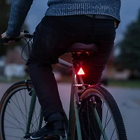 Brightz LED Triangle Bike Taillight (L6142-CA) - Red/Yellow