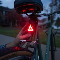 Brightz LED Triangle Bike Taillight (L6142-CA) - Red/Yellow