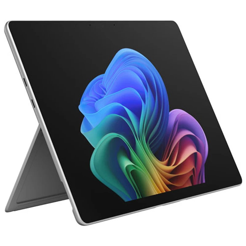 Tablette Microsoft Surface Pro (LCD) de 13 po, PC Copilot+, 512 Go avec Qualcomm Snapdragon X2 Plus/mémoire vive de 16 Go (2026) - Platine - Appareil seulement