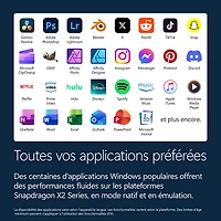 Tablette Microsoft Surface Pro (LCD) de 13 po, PC Copilot+, 512 Go avec Qualcomm Snapdragon X2 Plus/mémoire vive de 16 Go (2026) - Platine - Appareil seulement