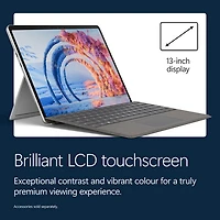 Tablette Microsoft Surface Pro (LCD) de 13 po, PC Copilot+, 512 Go avec Qualcomm Snapdragon X2 Plus/mémoire vive de 16 Go (2026) - Platine - Appareil seulement