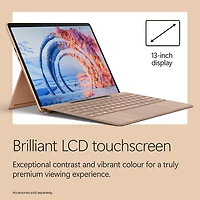 Tablette Microsoft Surface Pro (LCD) de 13 po, PC Copilot+, 512 Go avec Qualcomm Snapdragon X2 Plus/mémoire vive de 16 Go (2026) - Dune - Appareil seulement