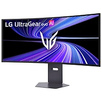 LG UltraGear evo 39" 5K 165Hz 0.03ms GTG Curved OLED G-Sync FreeSync Gaming Monitor (39GX950B) - Black