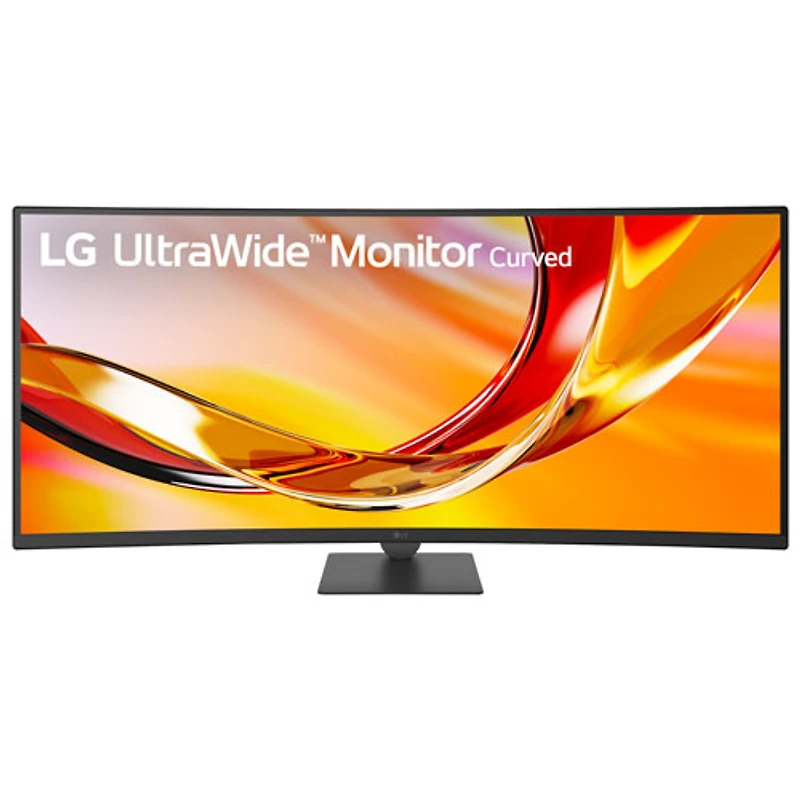 Moniteur de jeu incurvé DEL AV WQHD GÀG 5 ms 144 Hz 34 po UltraWide de LG (34U640B) - Noir