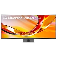 Moniteur de jeu incurvé DEL AV WQHD GÀG 5 ms 144 Hz 34 po UltraWide de LG (34U640B) - Noir