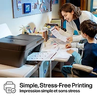 Imprimante à jet d'encre tout-en-un sans fil DeskJet 4352 de HP - Noir