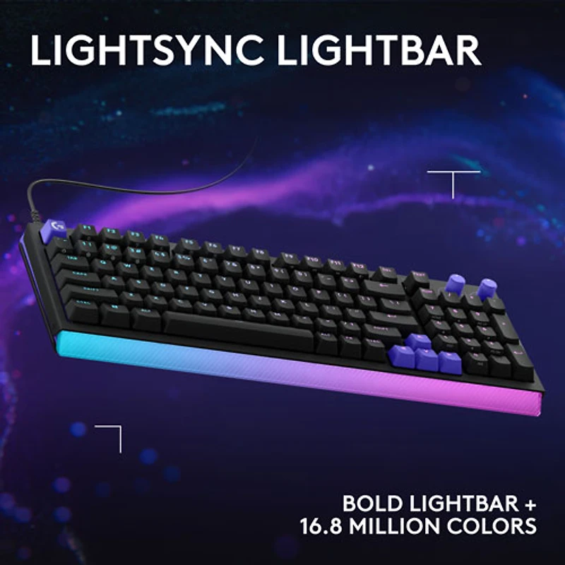 Logitech G G512 X 98 Backlit Tactile Mechanical DUAL SWAP TMR Analog Full-Size Gaming Keyboard