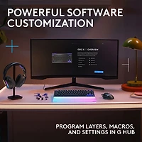 Clavier de jeu mécanique tactile et analogique rétroéclairé DUAL SWAP TMR G G512 X 75 format 75 % de Logitech - Anglais
