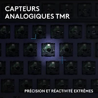 Clavier de jeu mécanique tactile et analogique rétroéclairé DUAL SWAP TMR G G512 X 75 format 75 % de Logitech - Anglais