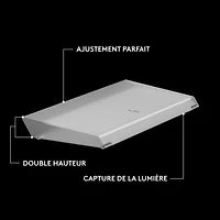Repose paume amplifiant la barre lumineuse G G512 PRO X LIGHTSYNC de Logitech