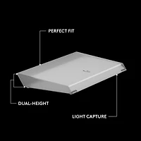 Logitech G G512 X 75 LIGHTSYNC Lightbar-Amplifying Palm Rest - Transparent