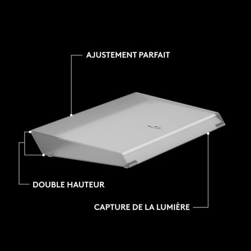 Logitech G G512 X 75 LIGHTSYNC Lightbar-Amplifying Palm Rest - Transparent