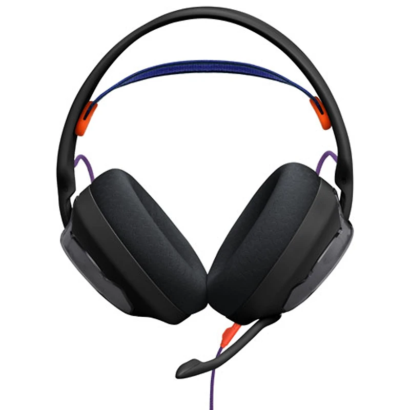 JBL Quantum 250 Wired Gaming Headset with Microphone - Black