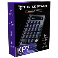 Turtle Beach Command Series KP7 Backlit Hall Effect Titan Switches Modular keypad - Black - Bilingual