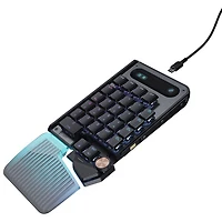 Turtle Beach Command Series KP7 Backlit Hall Effect Titan Switches Modular keypad - Black - Bilingual