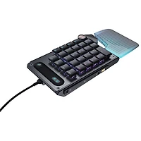 Turtle Beach Command Series KP7 Backlit Hall Effect Titan Switches Modular keypad - Black - Bilingual