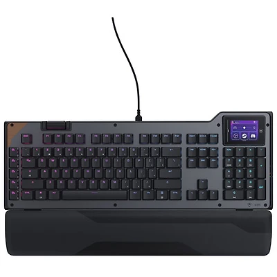Turtle Beach Command Series KB5 Backlit Mechanical Titan Switches Full-Size Gaming Keyboard - Black - Bilingual