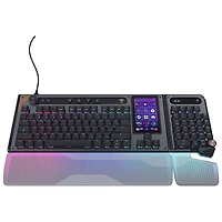 Turtle Beach Command Series KB7 Backlit Mechanical Titan Switches TKL Gaming Keyboard - Black - Bilingual