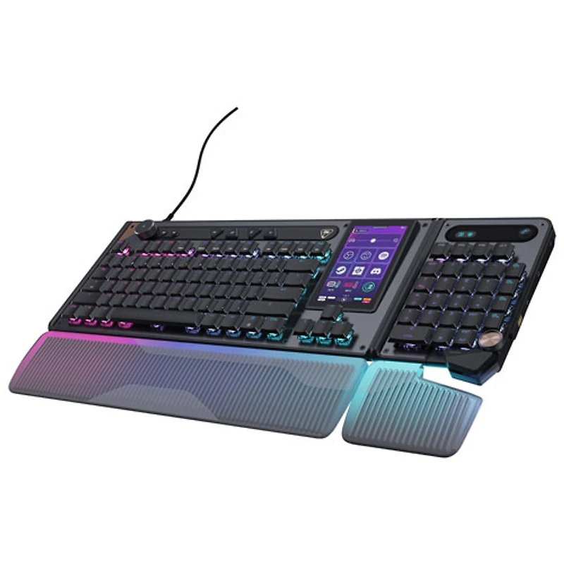 Turtle Beach Command Series KB7 Backlit Mechanical Titan Switches TKL Gaming Keyboard - Black - Bilingual