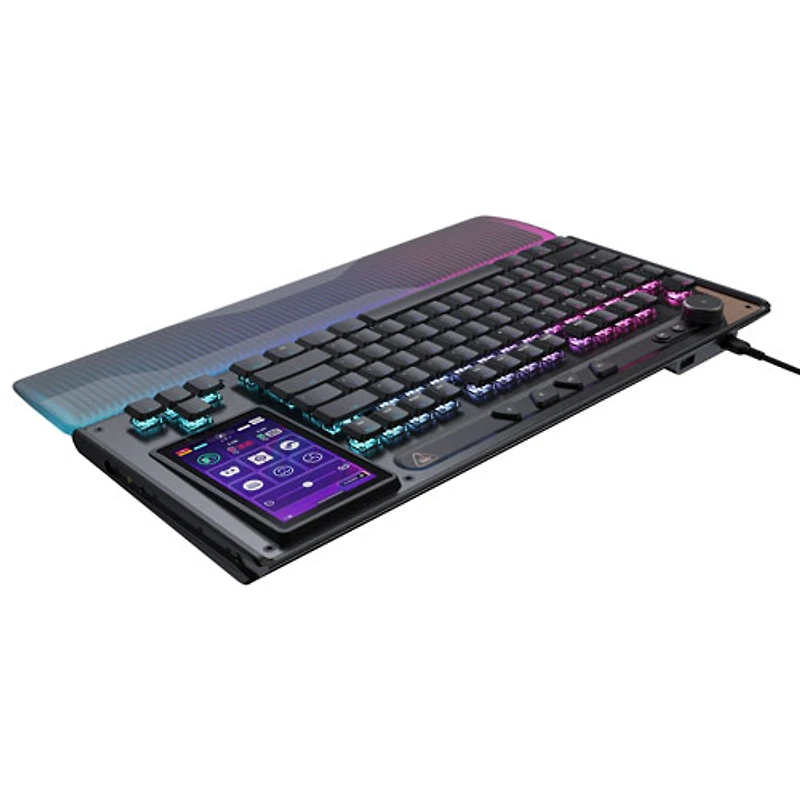 Turtle Beach Command Series KB7 Backlit Mechanical Titan Switches TKL Gaming Keyboard - Black - Bilingual