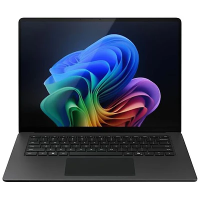 Portable professionnel Surface Laptop Copilot+ PC à écran tactile de 15 po de Microsoft (Intel Ultra 7-268V/mémoire vive de 32 Go/disque SSD de 256 Go) - 2025 - Ang