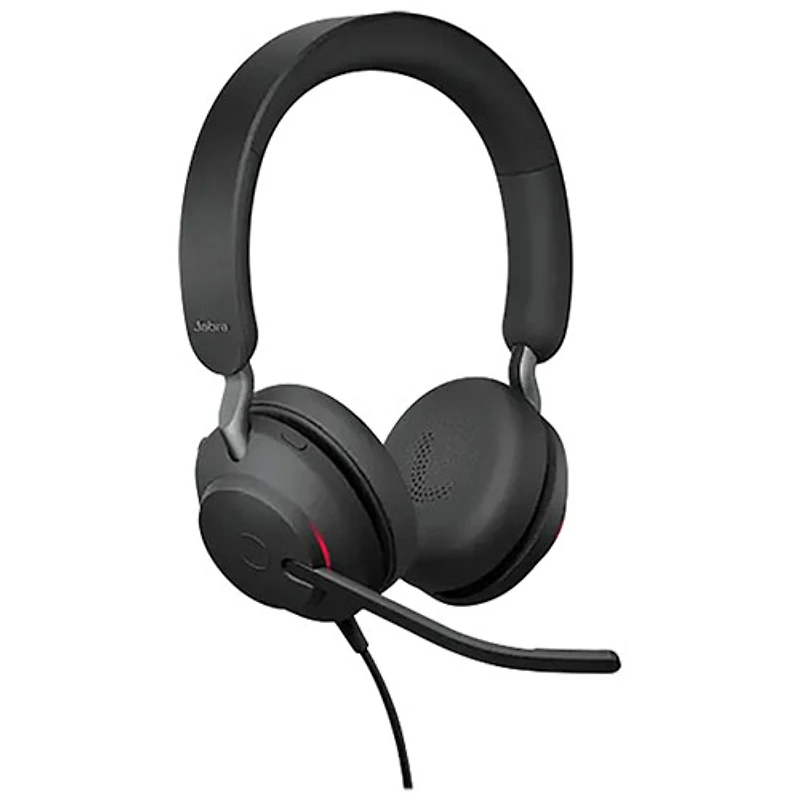 Jabra Evolve2 40 SE Headset with Microphone - Black