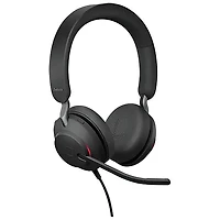 Jabra Evolve2 40 SE Headset with Microphone - Black