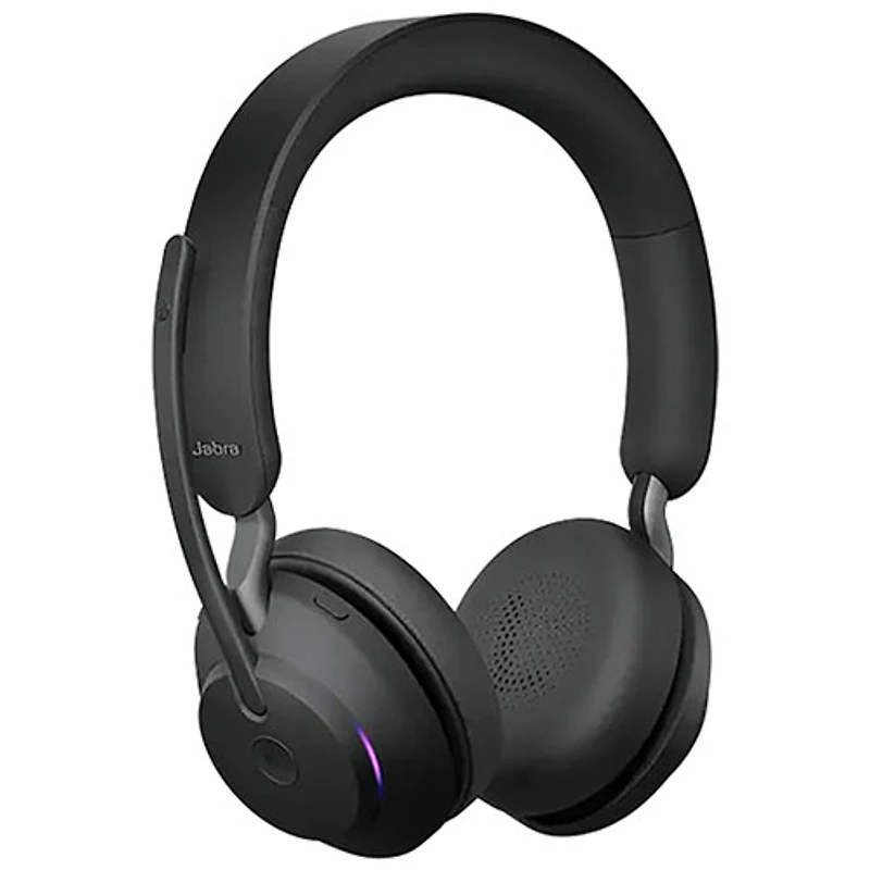 Jabra Evolve2 65 On-Ear Noise Cancelling Bluetooth Headphones (26599-889-899-01) - Black